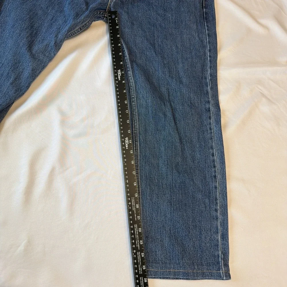 Levi's 505 Men's Original Fit Jeans - Medium Wash W35 L30 - Picture 5 of 9
